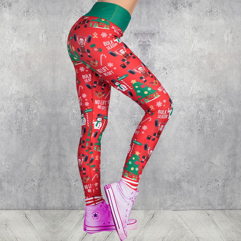 SZ60234 santa christmas leggings